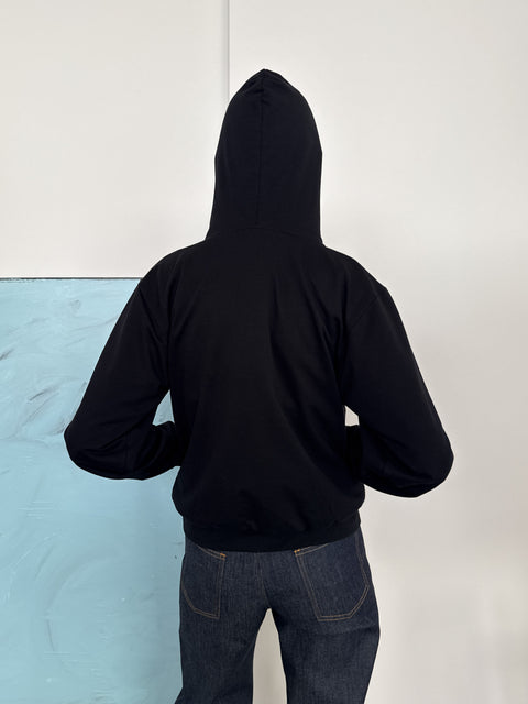 One Two Hoodie Black