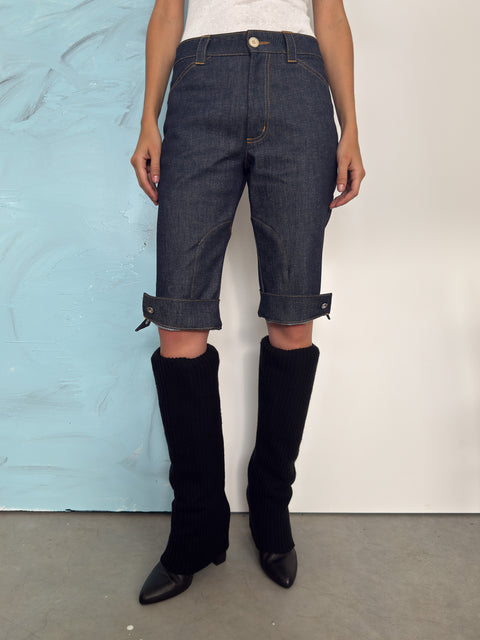 Denim Shorts Raw