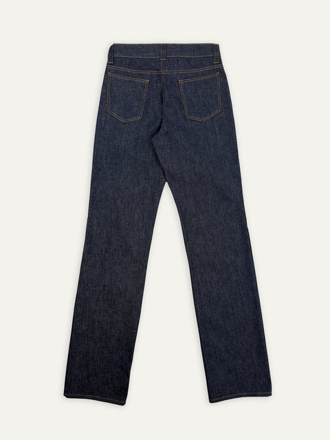 Straight Leg Denim Raw