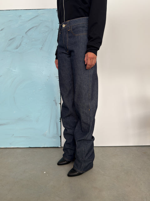 Straight Leg Denim Raw