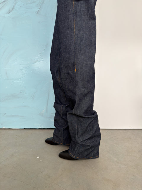 Straight Leg Denim Raw