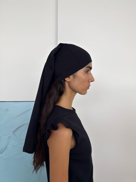 Turban Hat Black